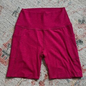 Beyond Yoga 7” Spacedye Biker Short w/Pockets